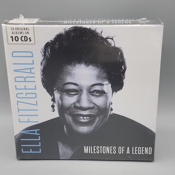 Ella Fitzgerald : Milestones of a Legend CD Box Set 10 discs (2016) Great Value - Picture 1 of 8
